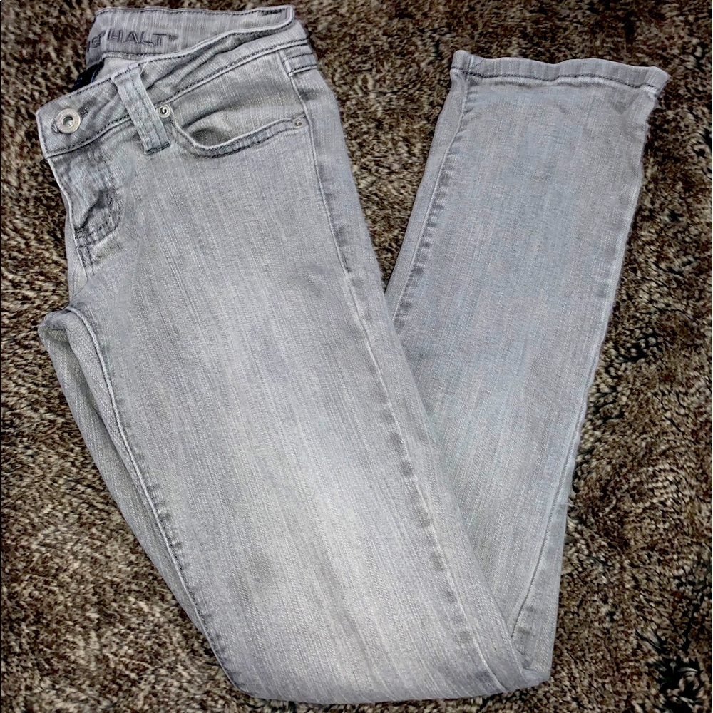Blue Asphault Skinny Jeans